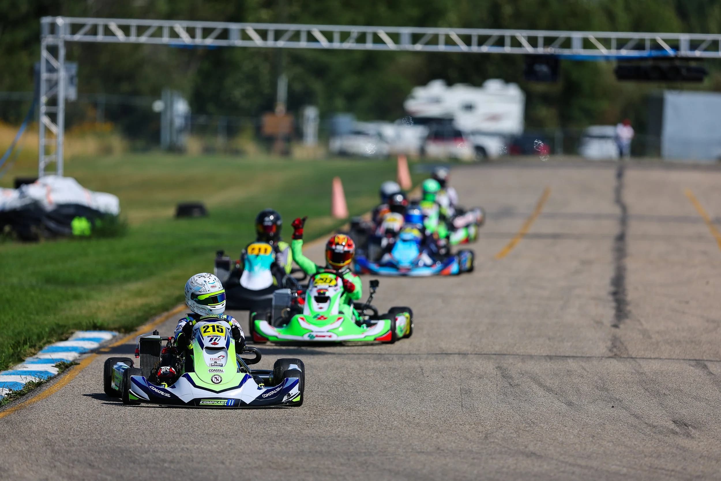 On track at the 2024 Canadian Final